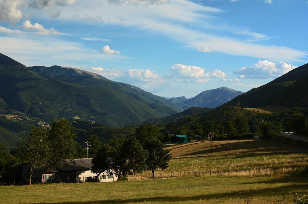 Vallo di Nera Agriturismo Campagna In Compagnia מראה חיצוני תמונה